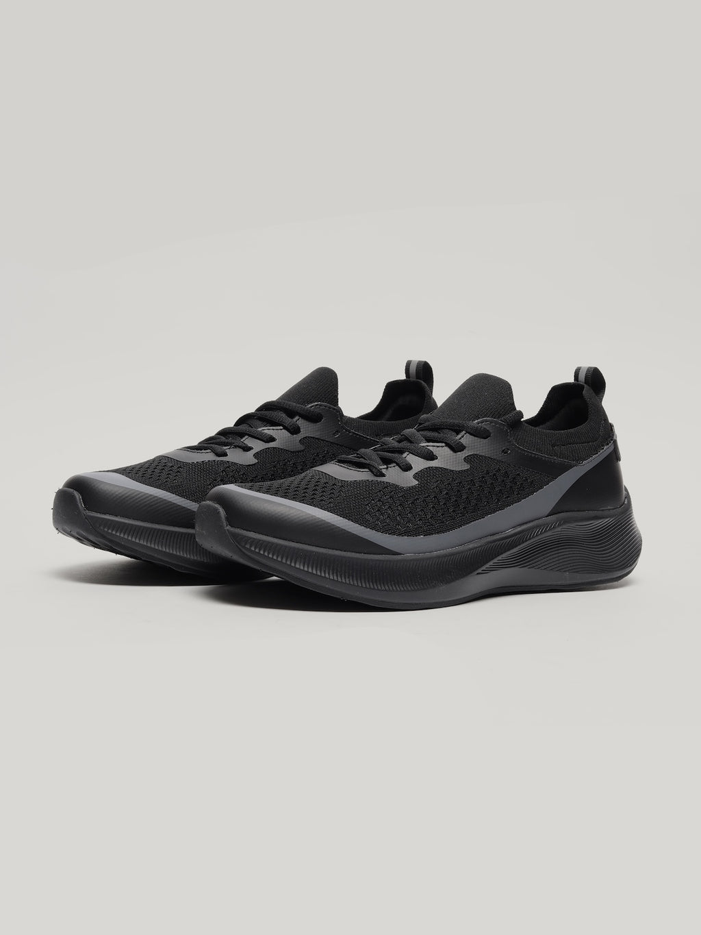 JM048 - Men's Lace Up Shoes Black