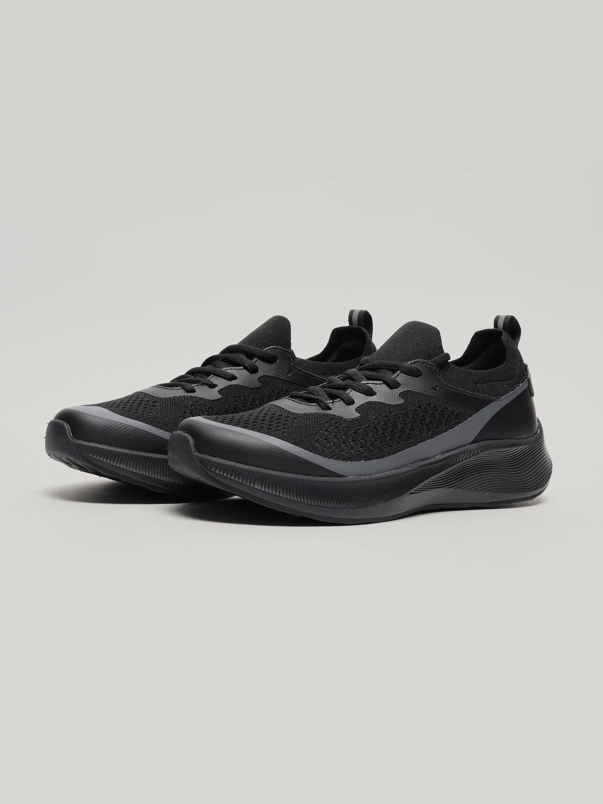 JM048 - Men's Lace Up Shoes Black