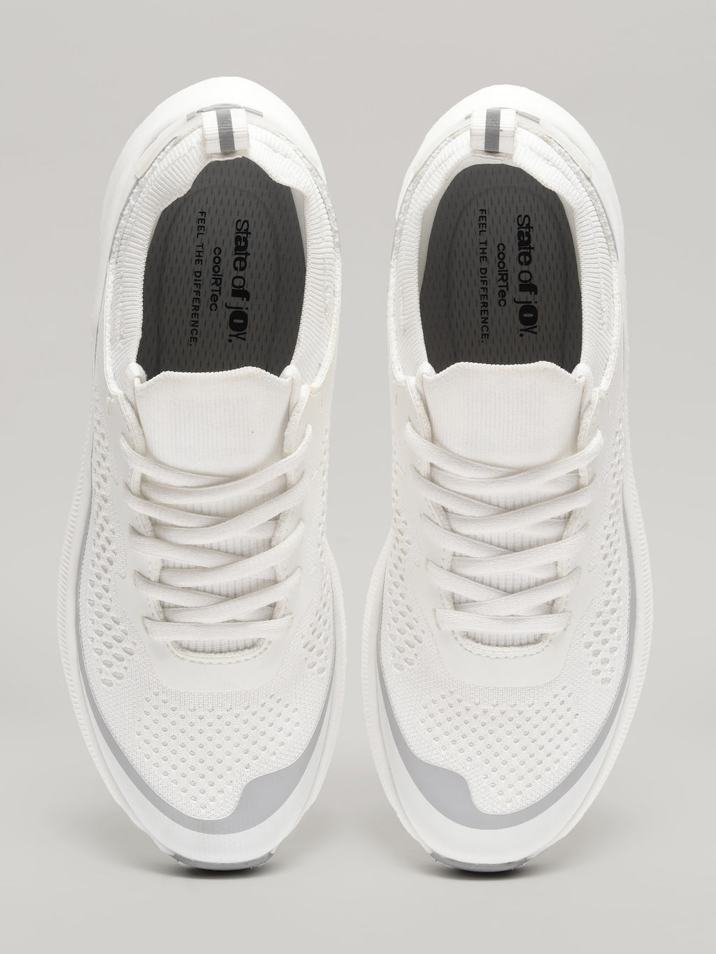 JM048 - Men's Lace Up Shoes White