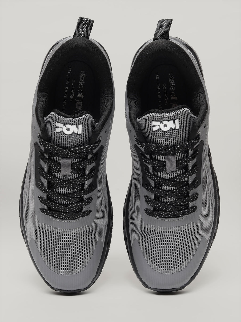 JM066 - Men's Lace up Shoes Charcoal