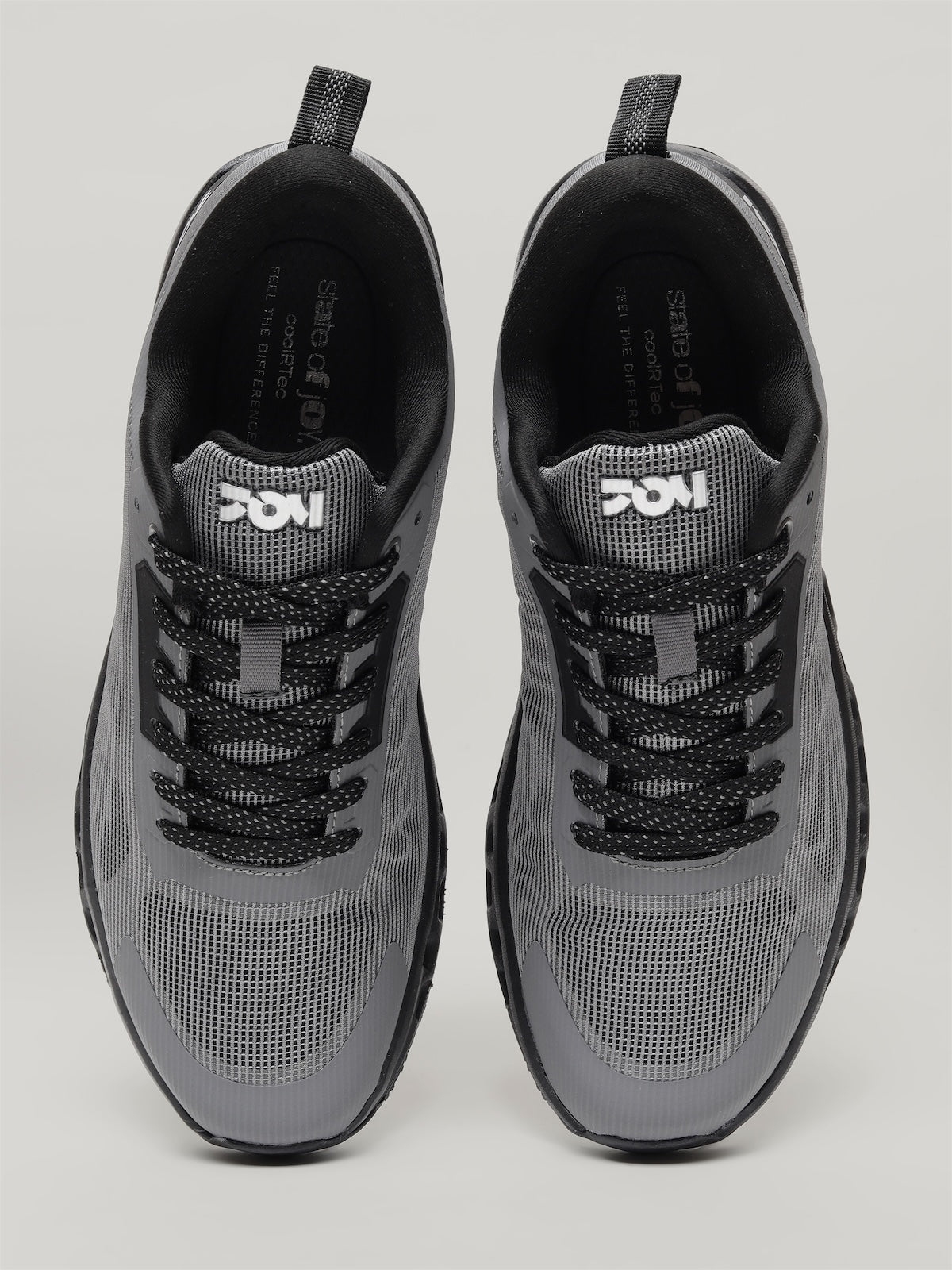 JM066 - Men's Lace up Shoes Charcoal
