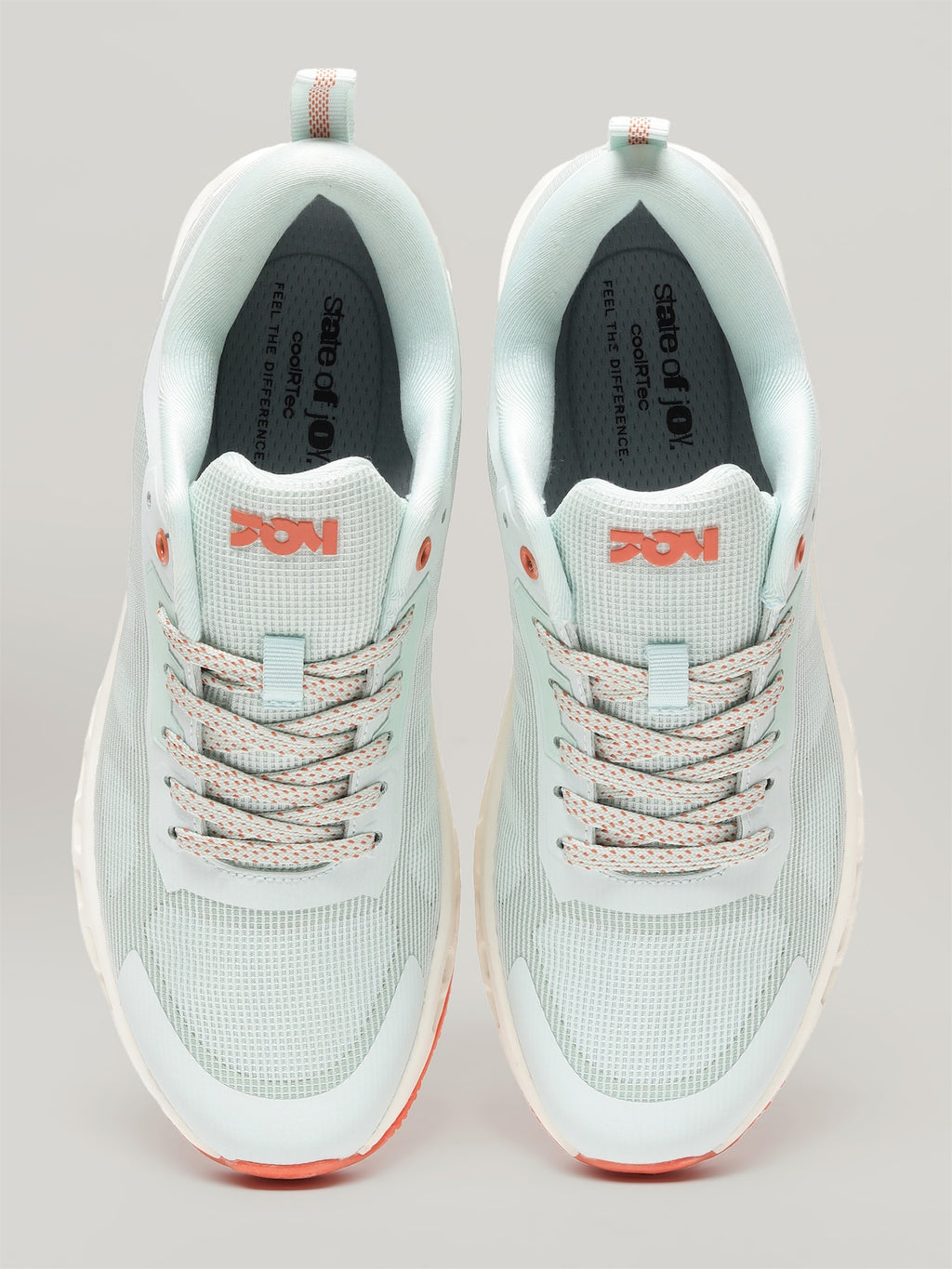 JM066 - Men's Lace up Shoes Jelly Mint