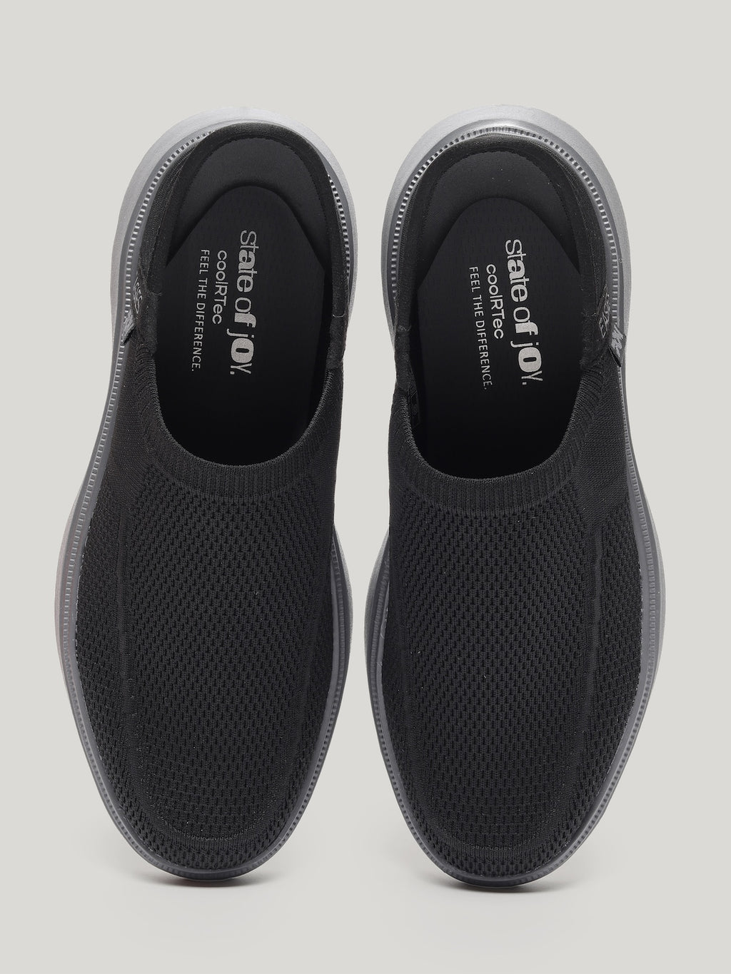 JM068 - Men's Slip On Shoes Black