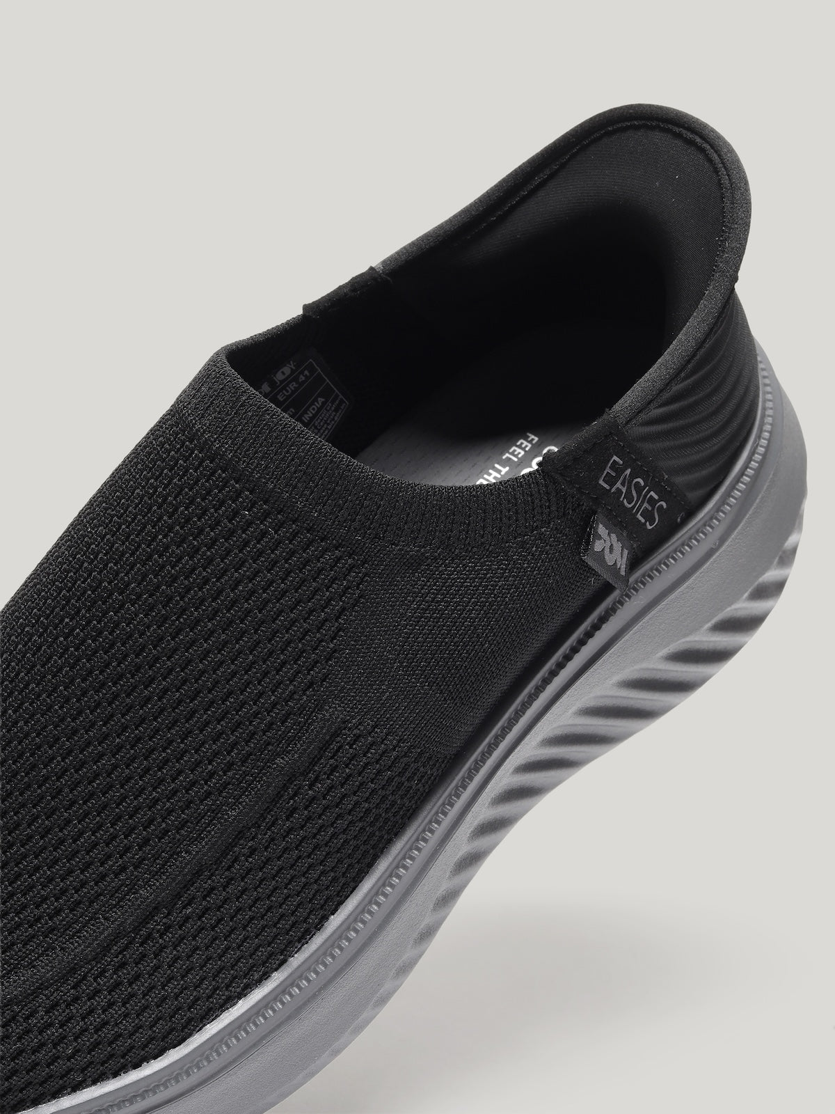 JM068 - Men's Slip On Shoes Black