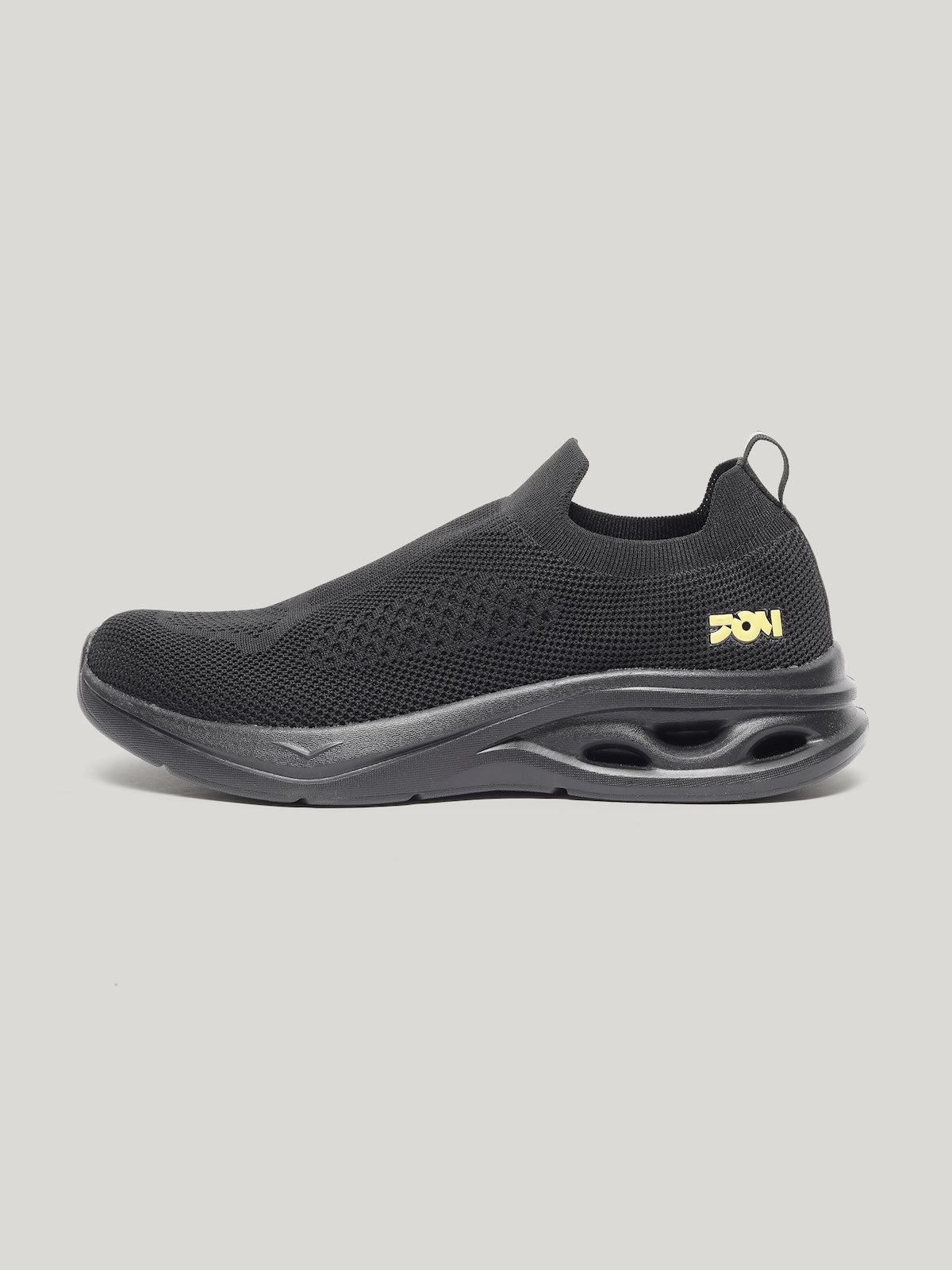 JM069 - Men's Slip On Shoes Black
