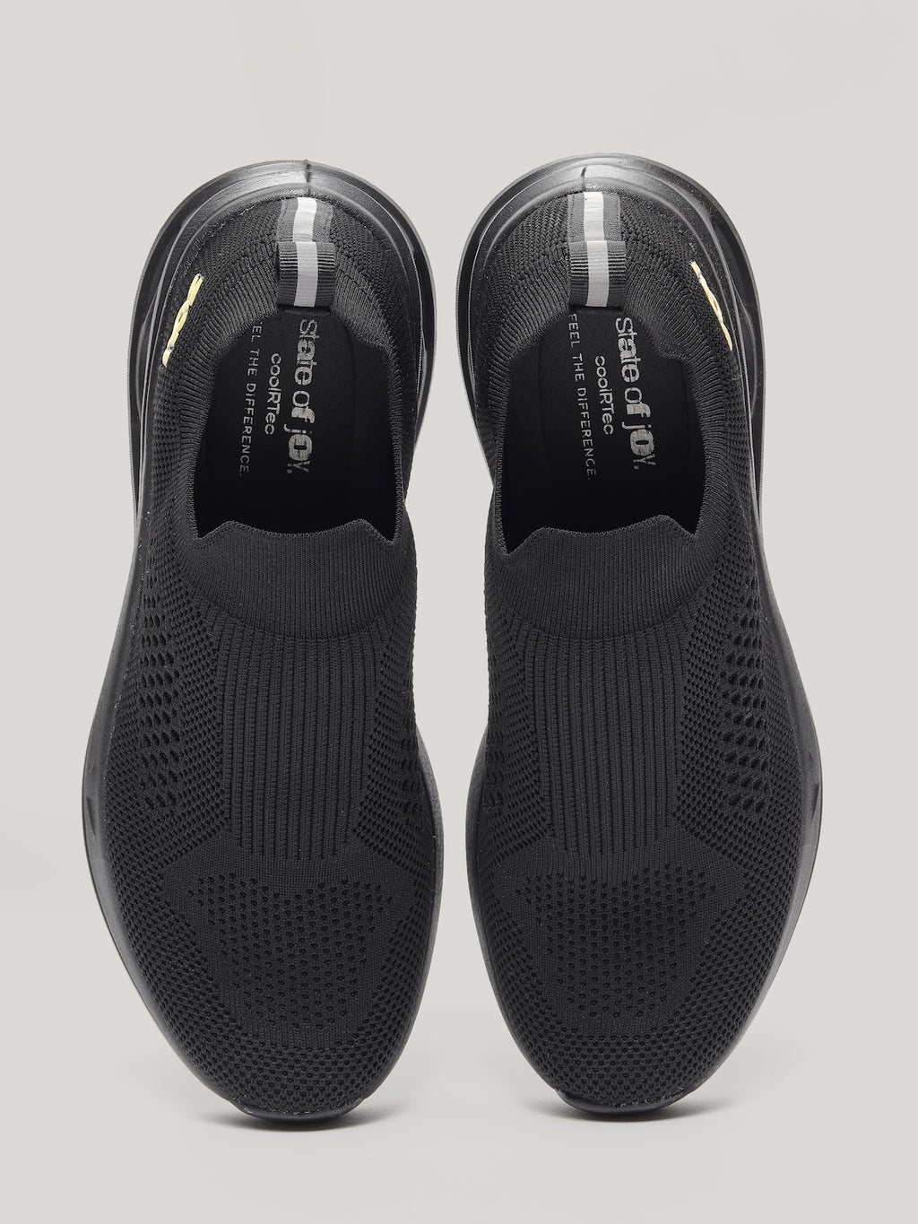 JM069 - Men's Slip On Shoes Black