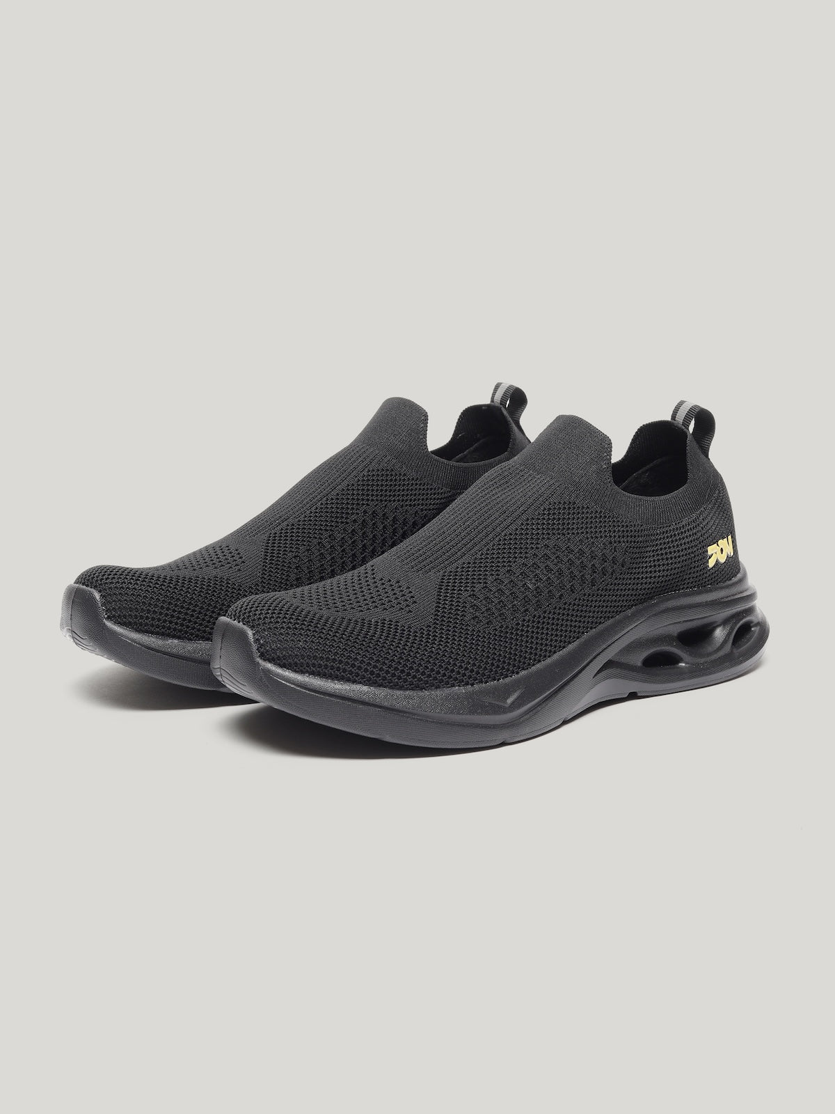 JM069 - Men's Slip On Shoes Black