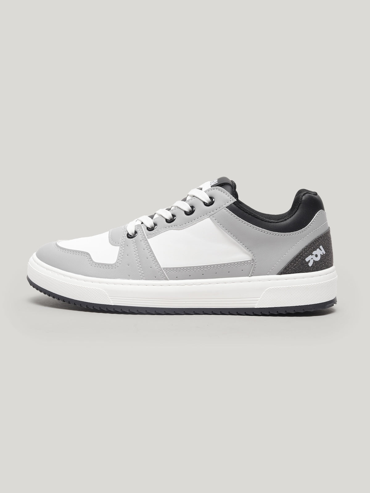 JM070 - Men's Lace up Shoes Light Grey