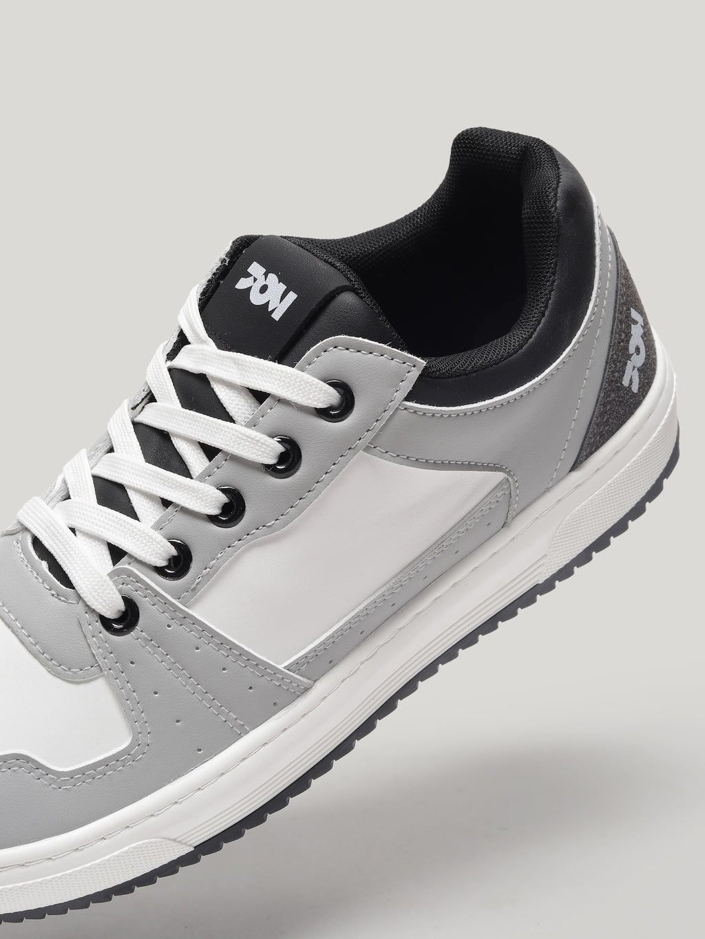 JM070 - Men's Lace up Shoes Light Grey