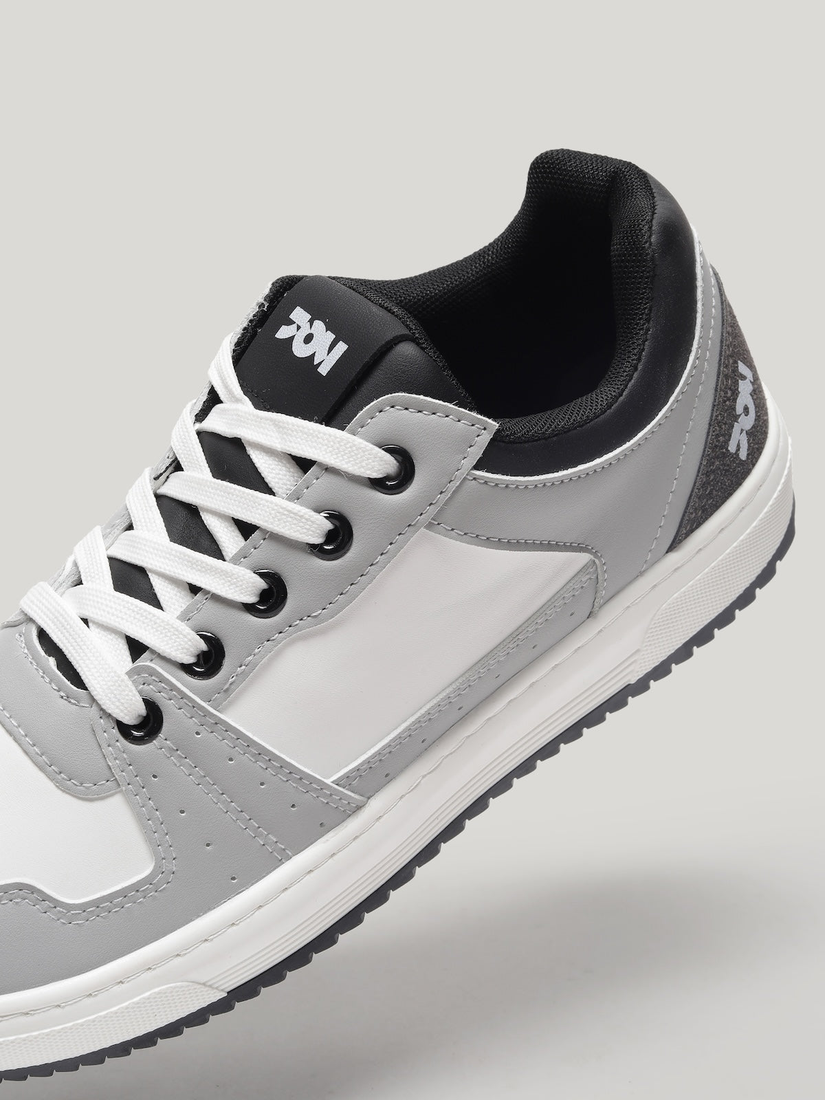 JM070 - Men's Lace up Shoes Light Grey