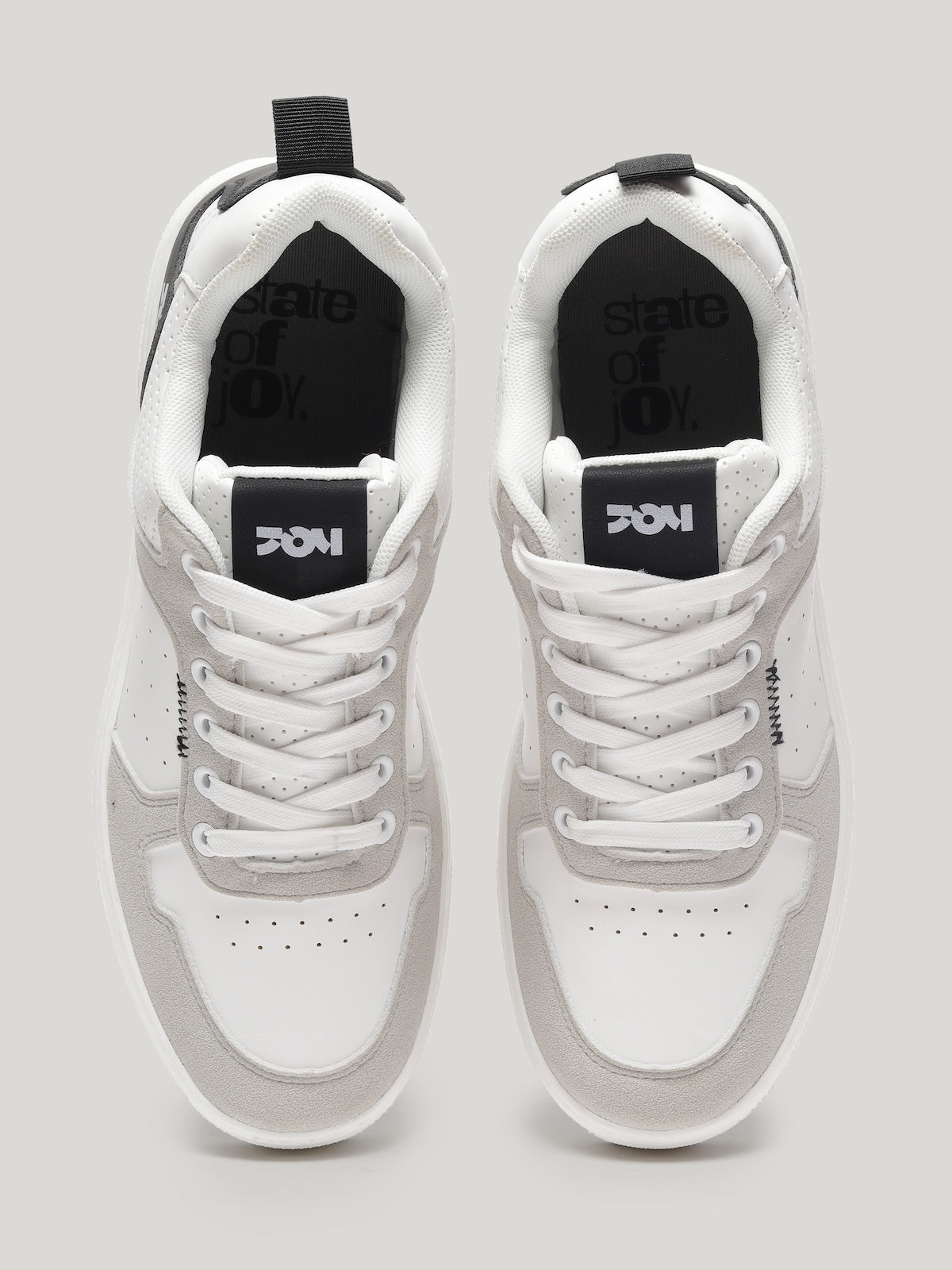 JM071 - Men's Lace up Shoes White