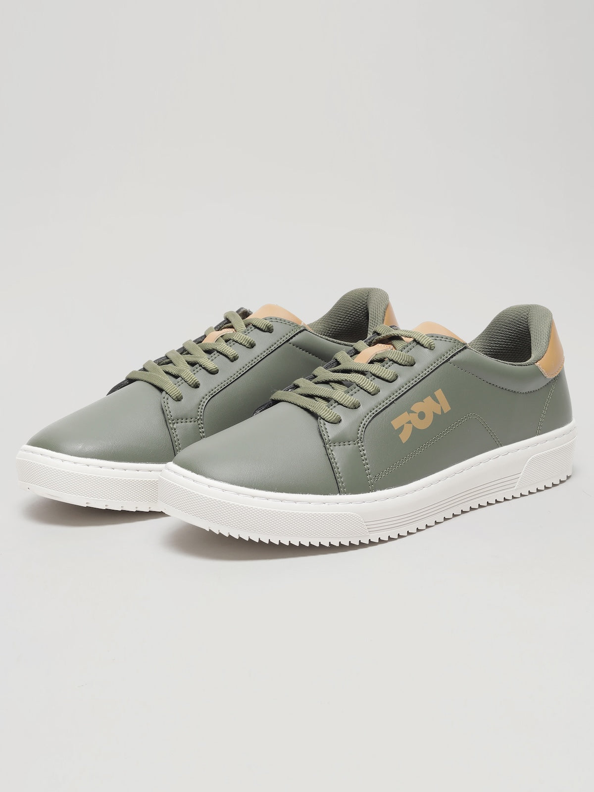 JM072 - Men's Lace up Shoes Olive
