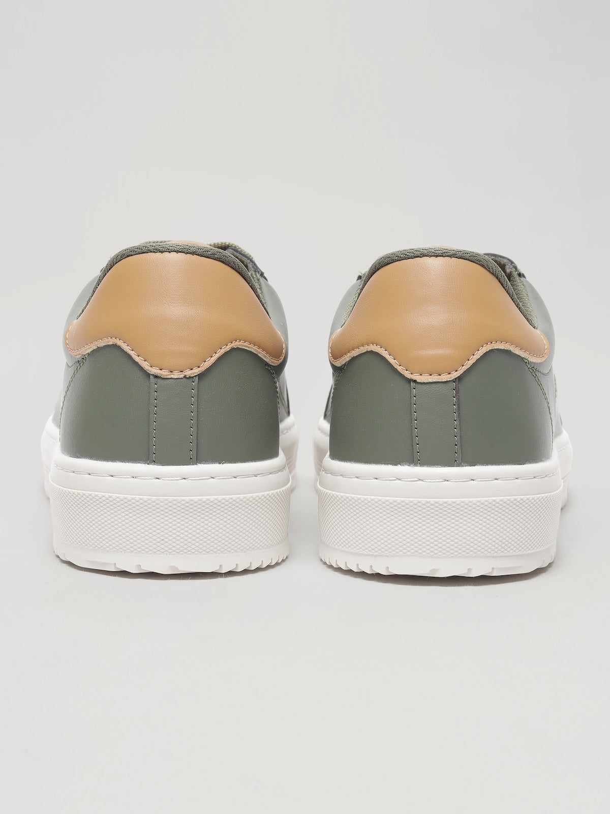 JM072 - Men's Lace up Shoes Olive