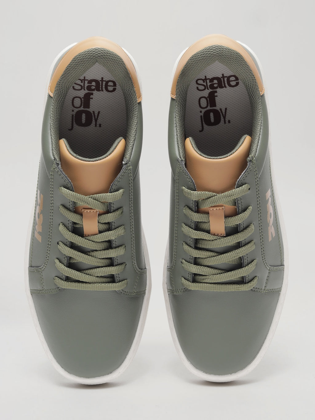 JM072 - Men's Lace up Shoes Olive