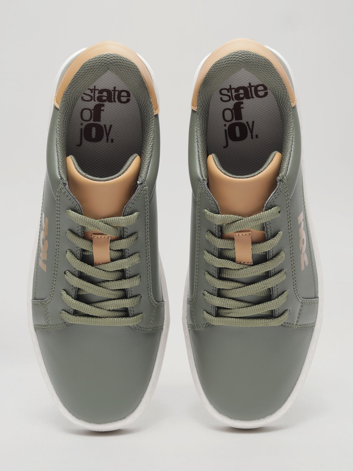 JM072 - Men's Lace up Shoes Olive