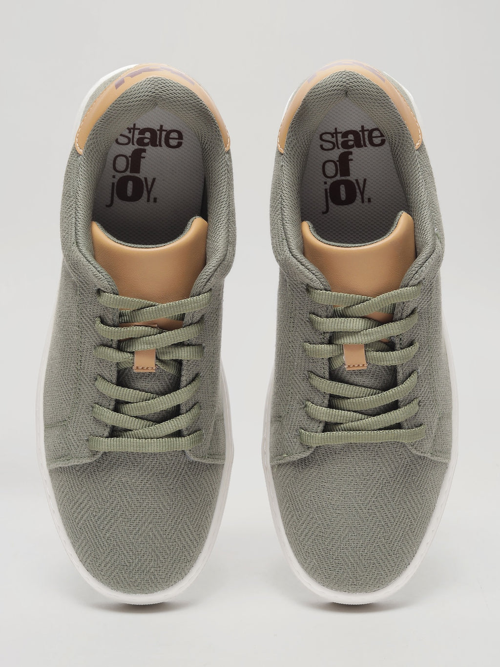 JM073 - Men's Lace up Shoes Olive