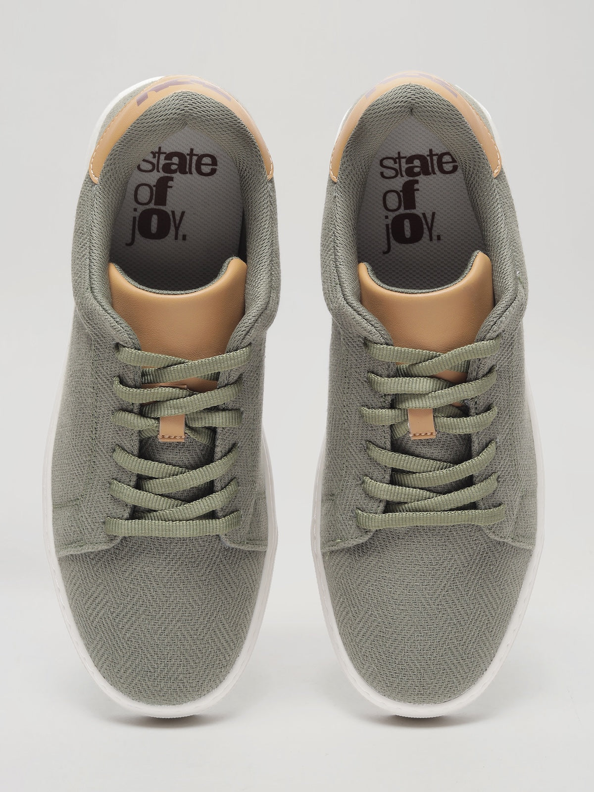 JM073 - Men's Lace up Shoes Olive