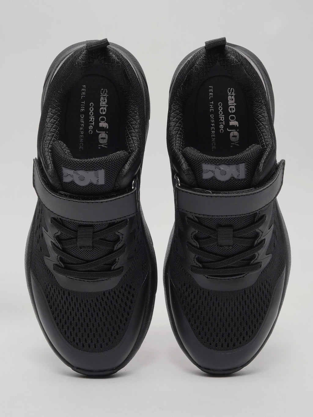 JM074 - School Shoes Black
