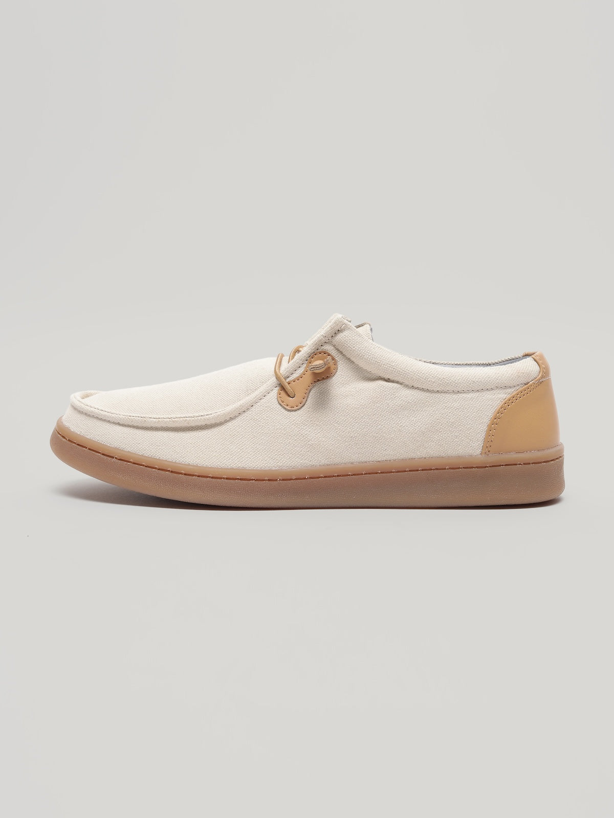 JM076 - Men's Canvas Shoes Beige
