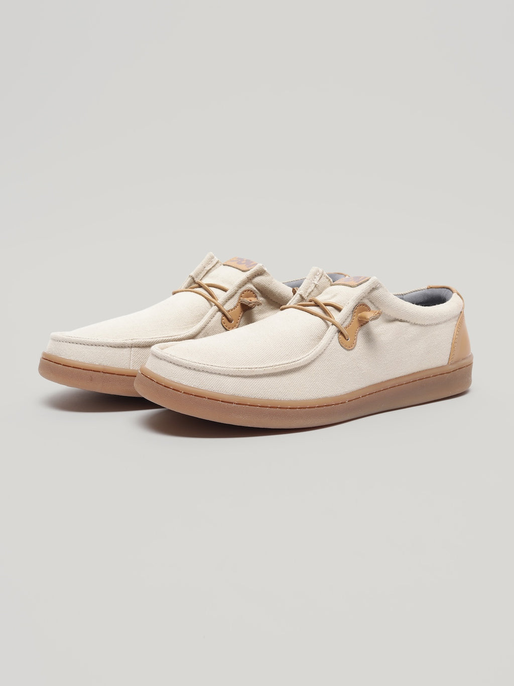 JM076 - Men's Canvas Shoes Beige
