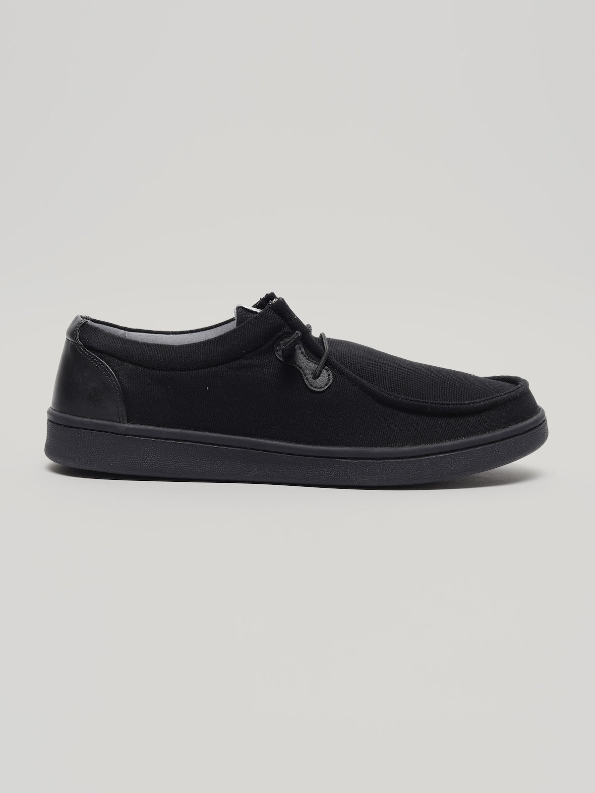 JM076 - Men's Canvas Shoes Black