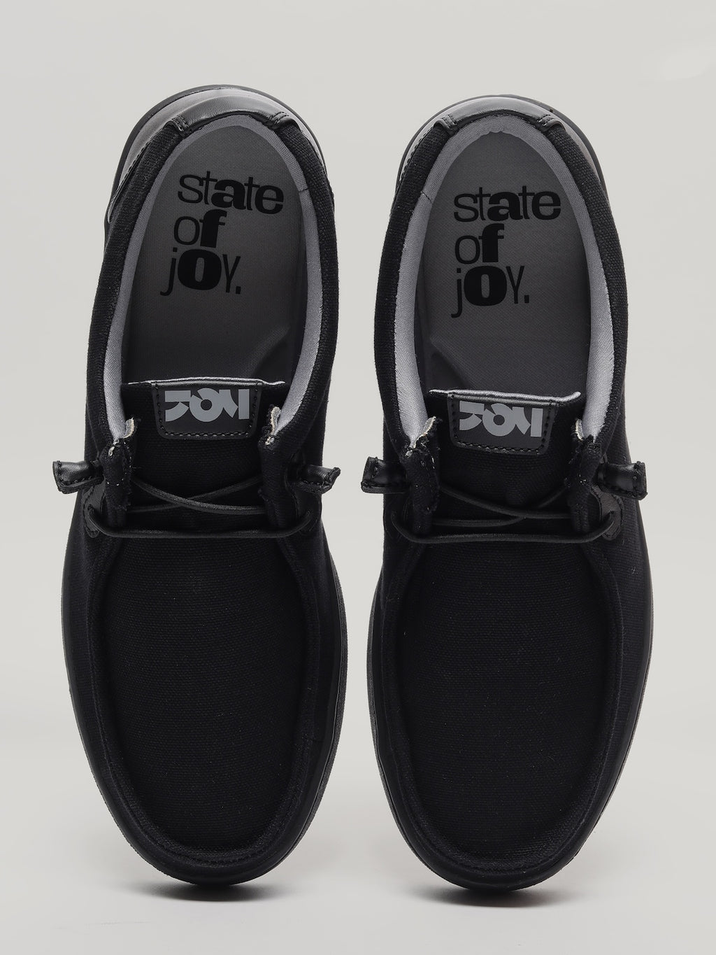 JM076 - Men's Canvas Shoes Black