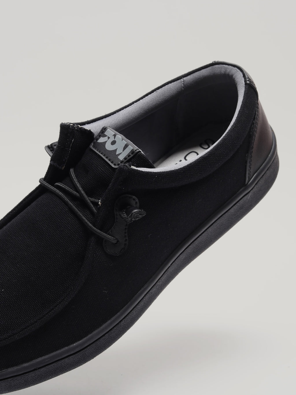 JM076 - Men's Canvas Shoes Black