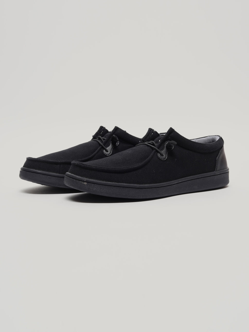 JM076 - Men's Canvas Shoes Black