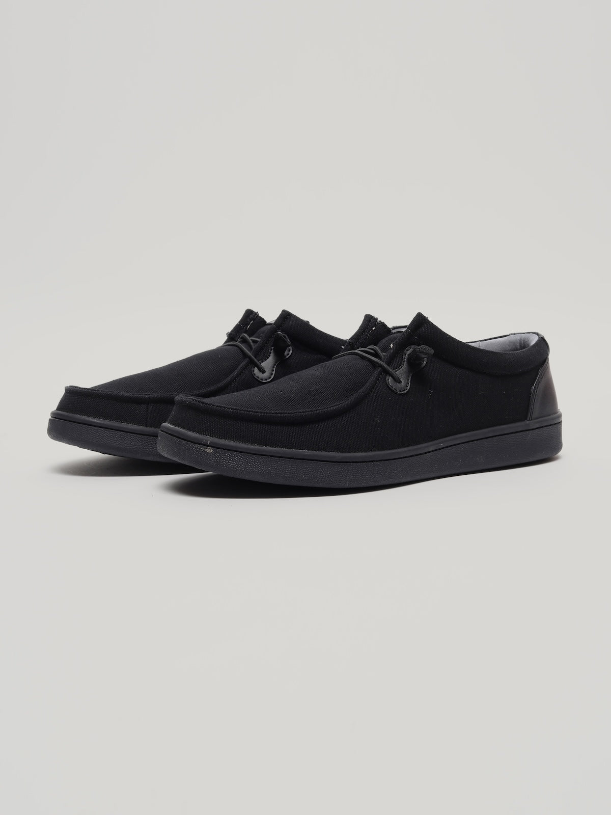 JM076 - Men's Canvas Shoes Black
