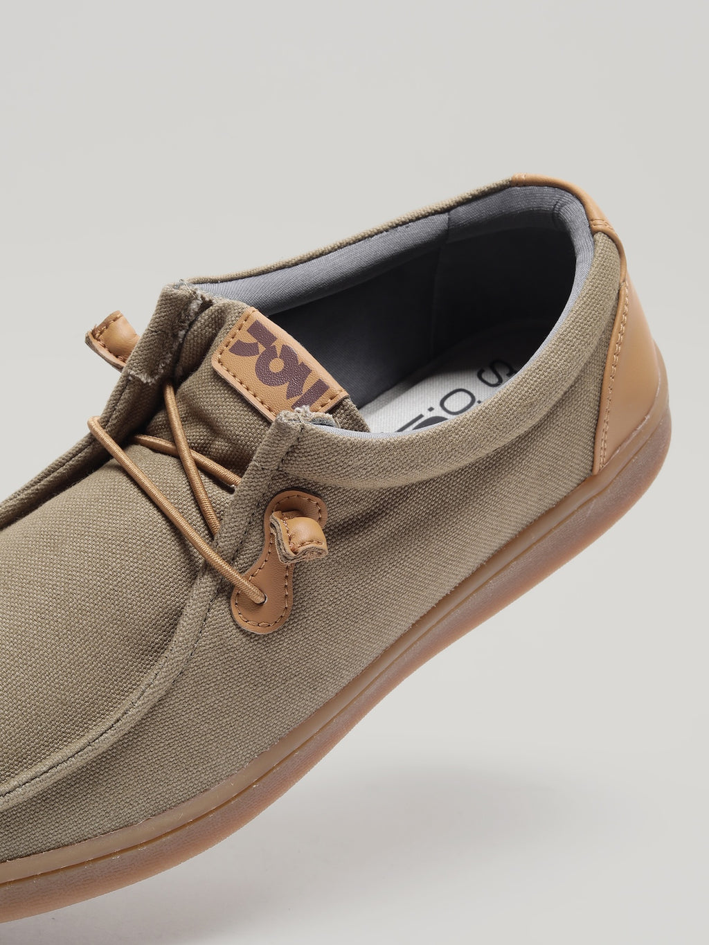 JM076 - Men's Canvas Shoes Khaki