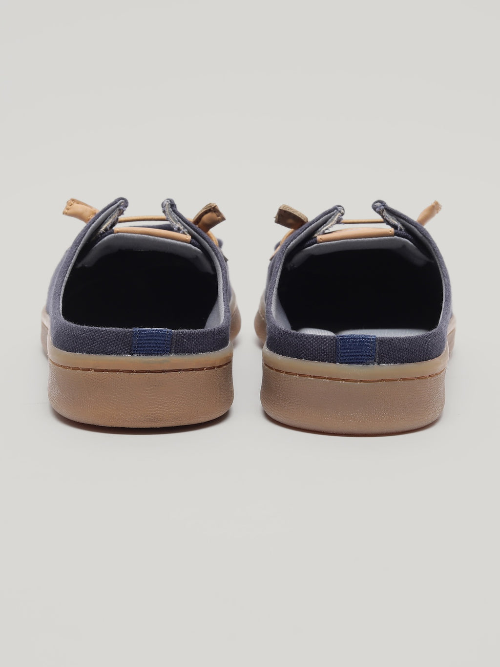JM077 - Men's Canvas Mules Navy
