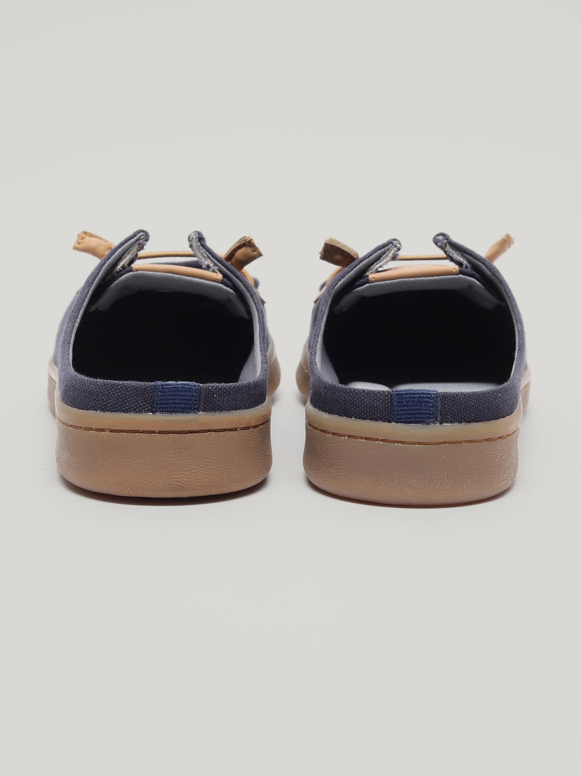 JM077 - Men's Canvas Mules Navy