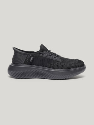 JM085 - Men's Lace Up Shoes Black