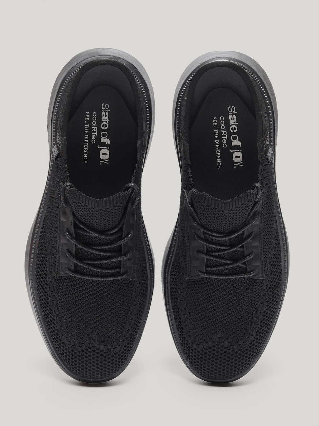 JM085 - Men's Lace Up Shoes Black