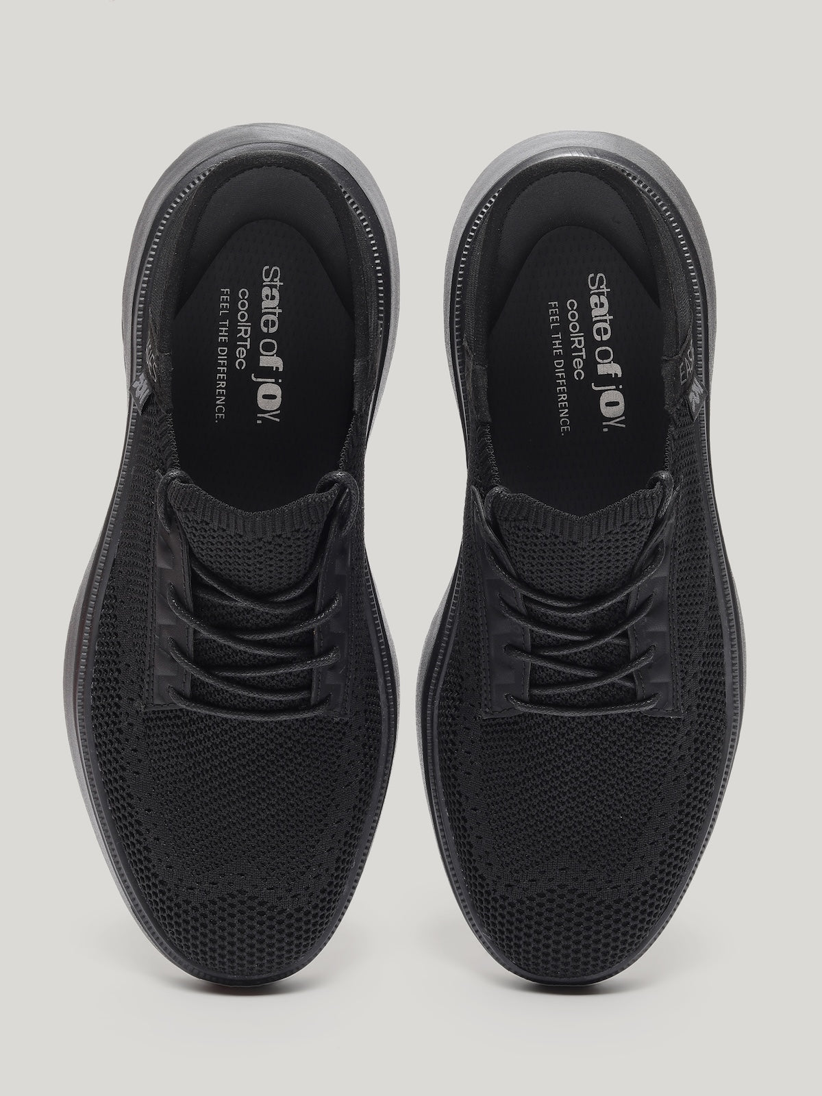 JM085 - Men's Lace Up Shoes Black