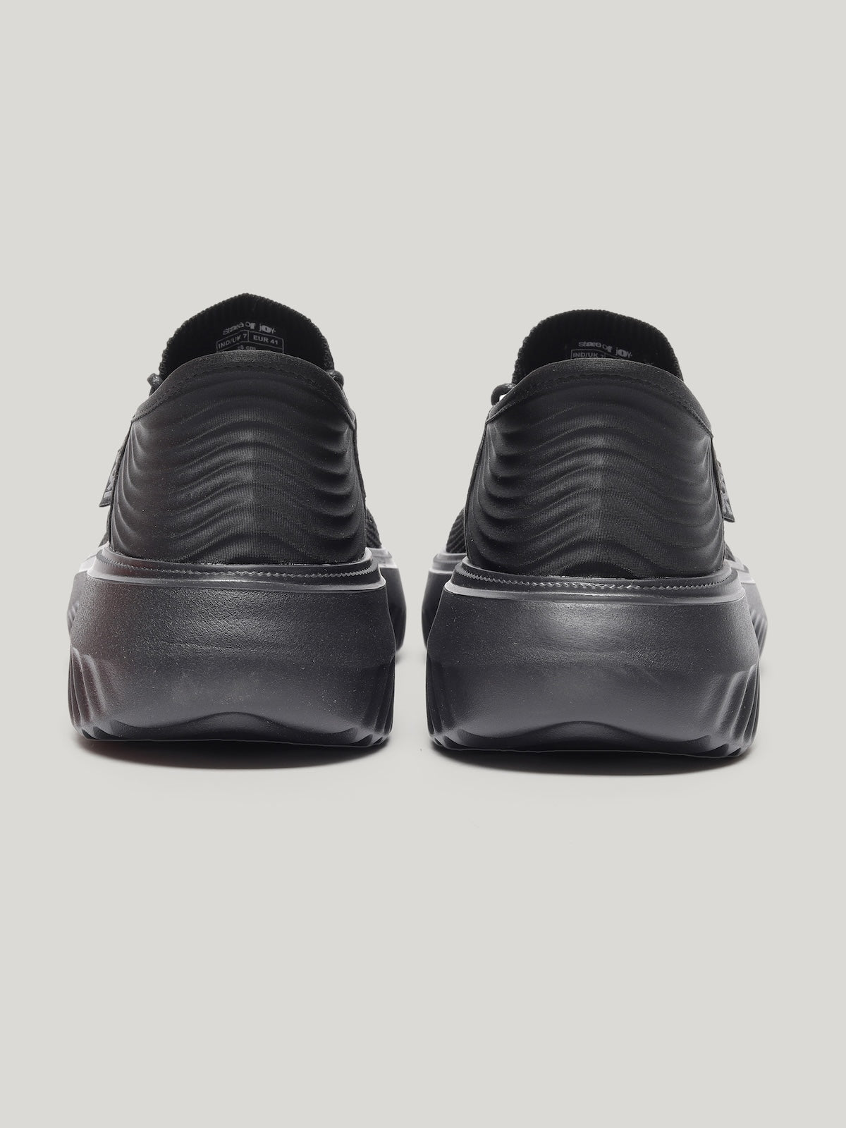 JM085 - Men's Lace Up Shoes Black