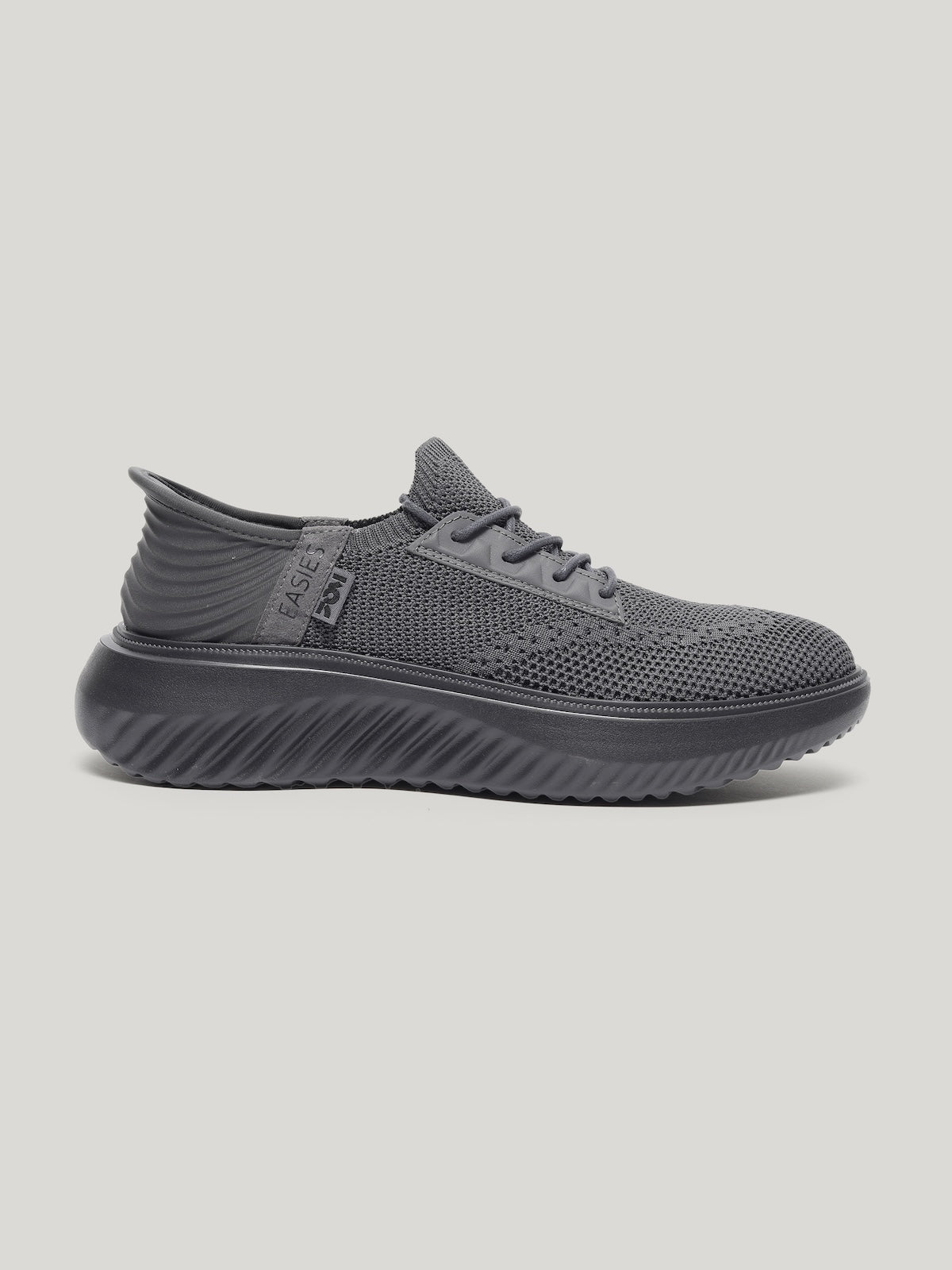 JM085 - Men's Lace Up Shoes Charcoal