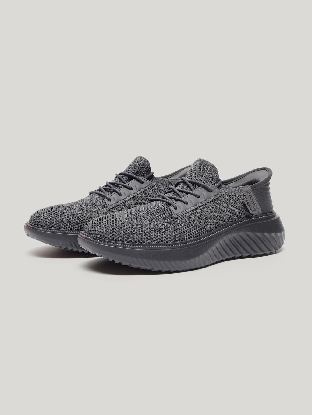 JM085 - Men's Lace Up Shoes Charcoal