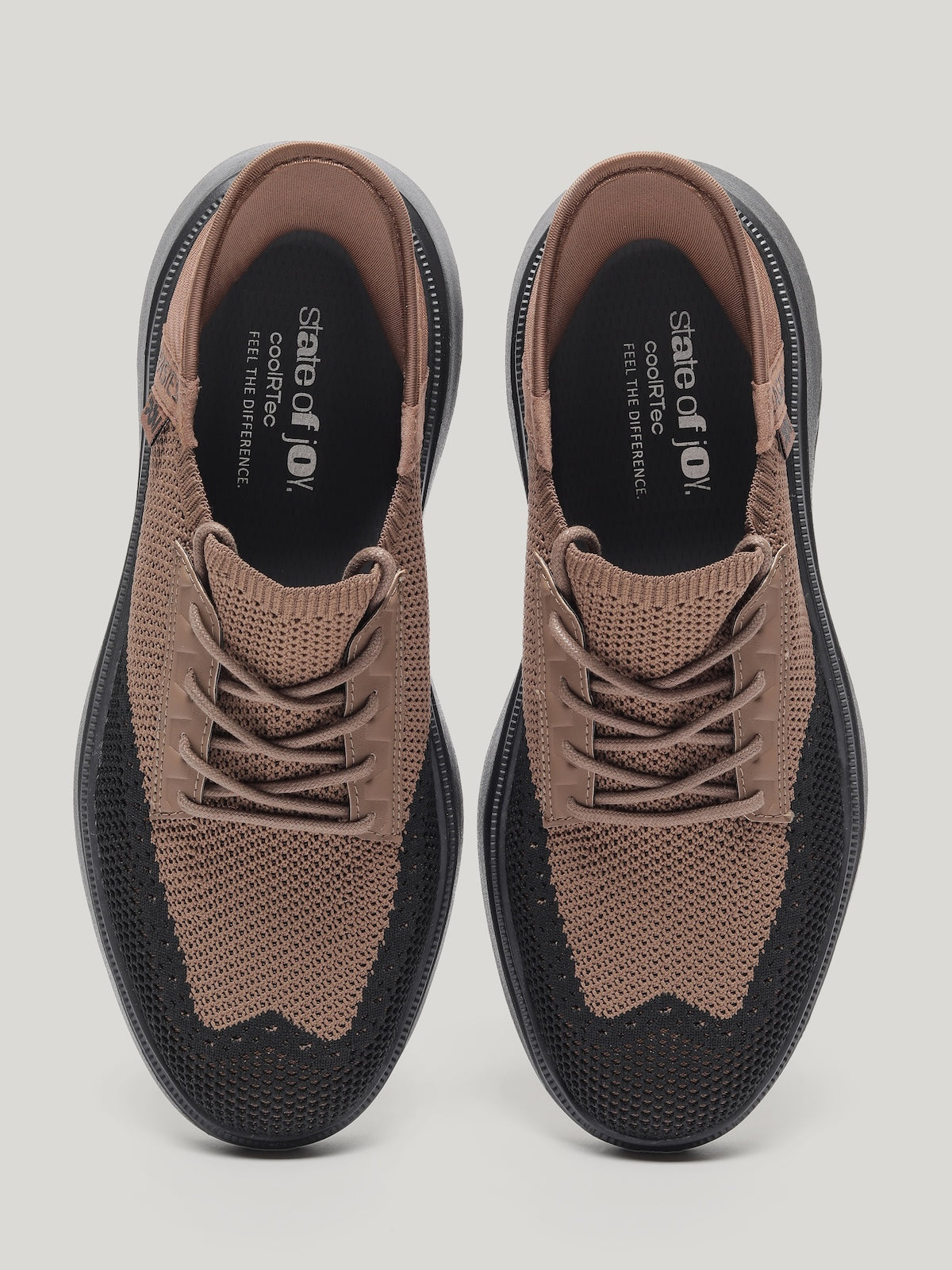 JM085 - Men's Lace Up Shoes Mocha