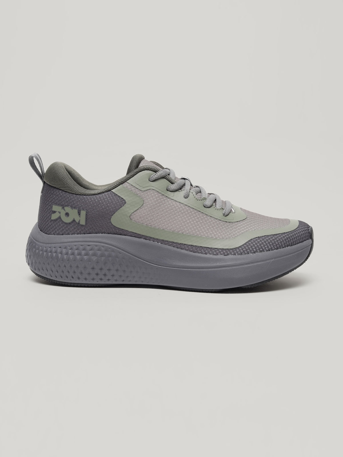 JM086 - Men's Lace up Shoes Dull Green