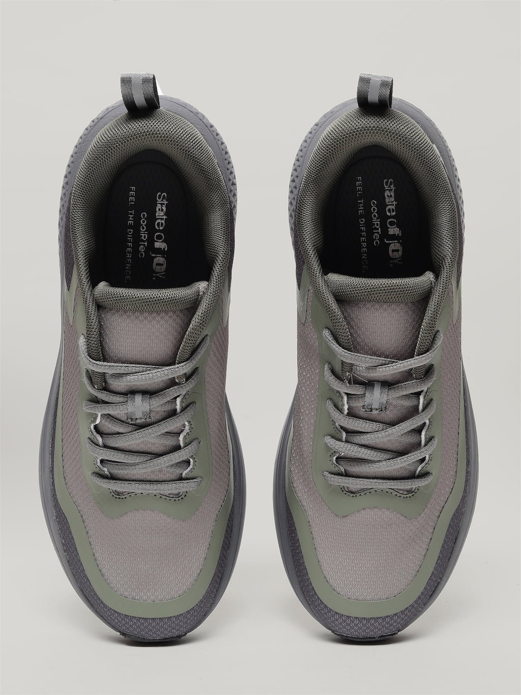 JM086 - Men's Lace up Shoes Dull Green