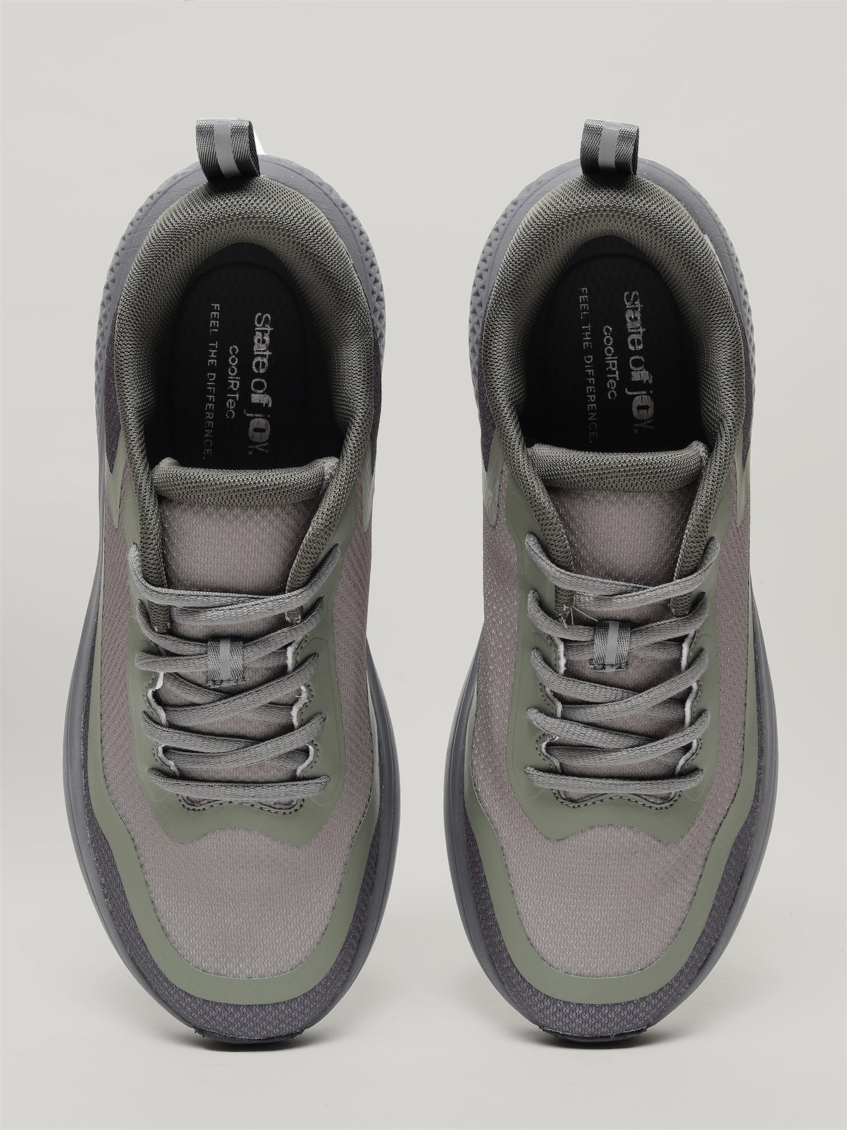 JM086 - Men's Lace up Shoes Dull Green