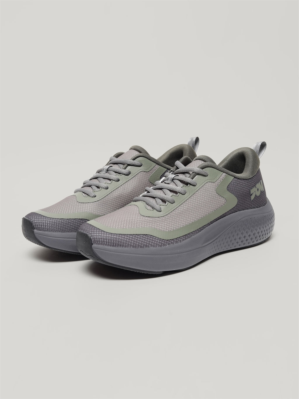 JM086 - Men's Lace up Shoes Dull Green