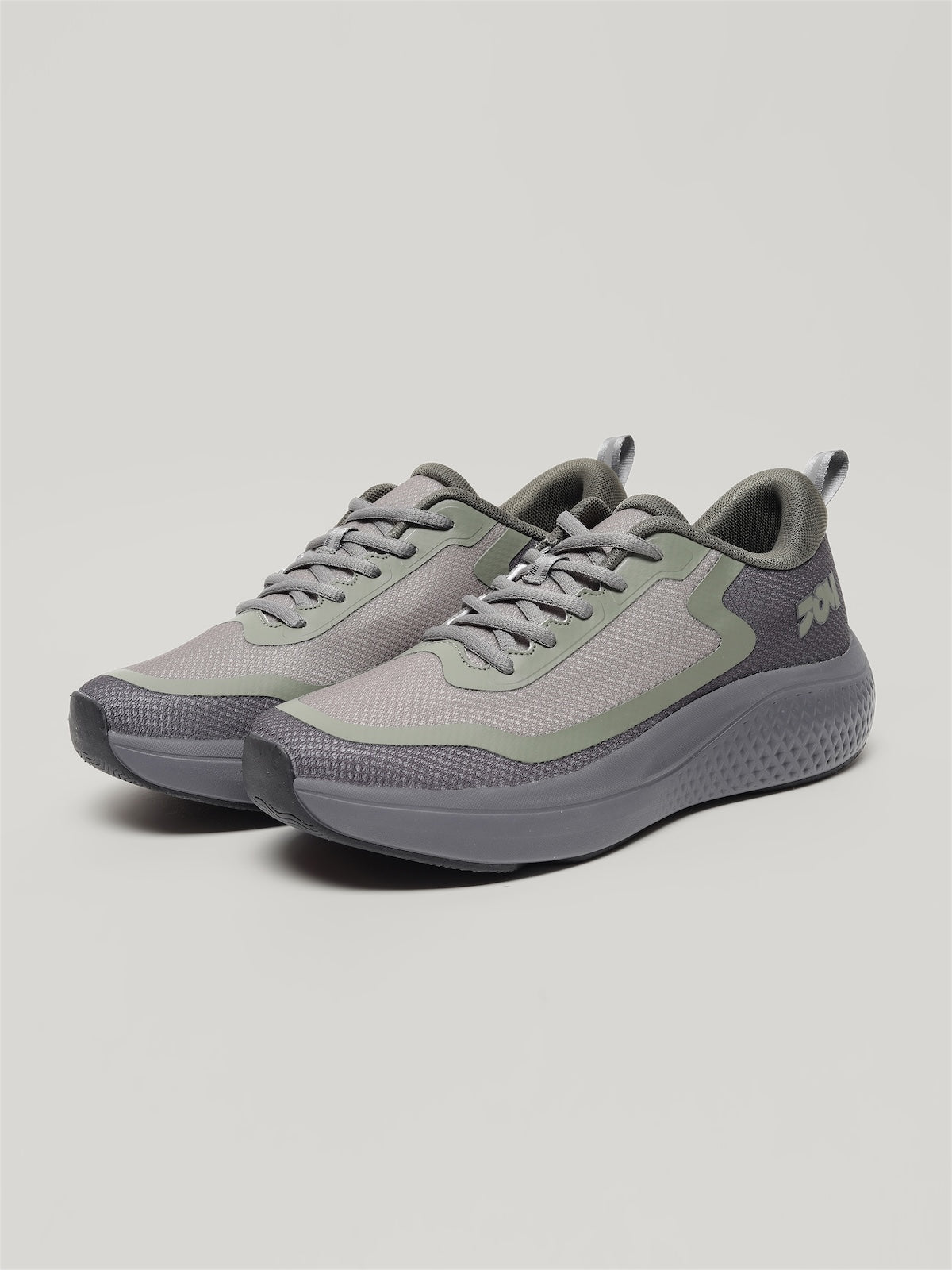JM086 - Men's Lace up Shoes Dull Green