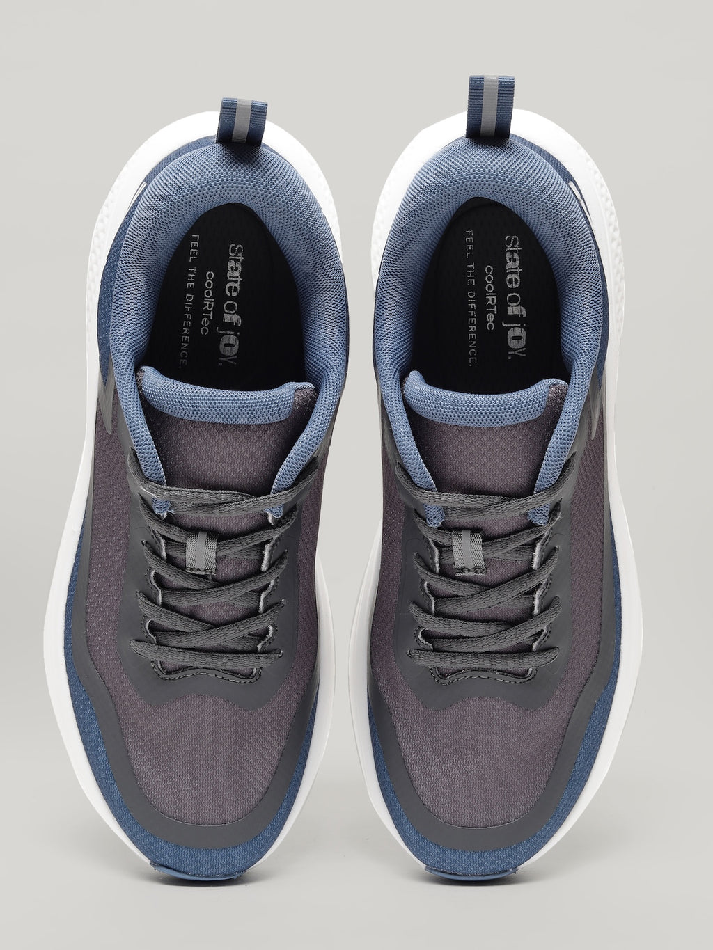 JM086 - Men's Lace up Shoes Powder Blue