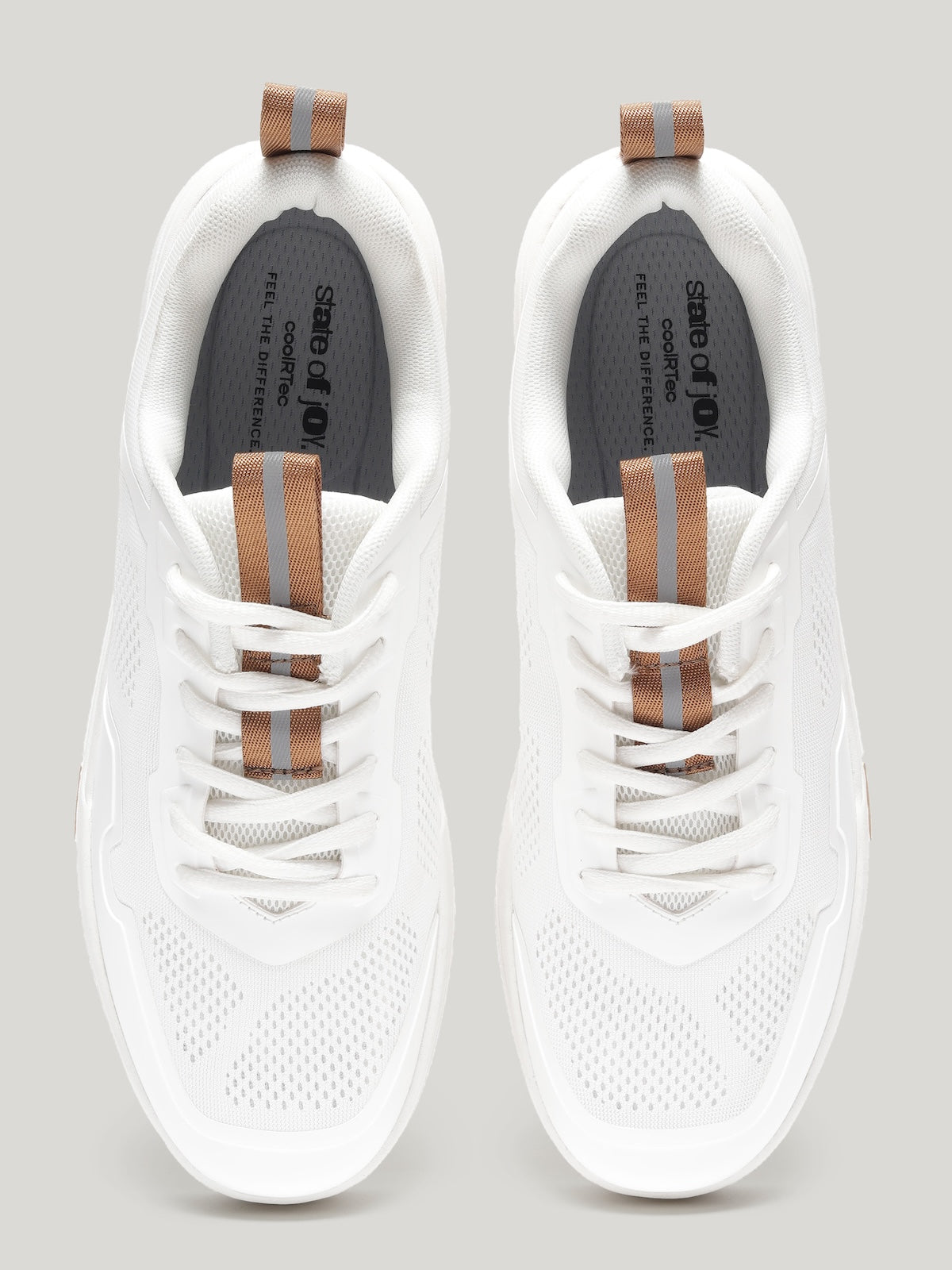 JM089 - Men's Lace Up Shoes White
