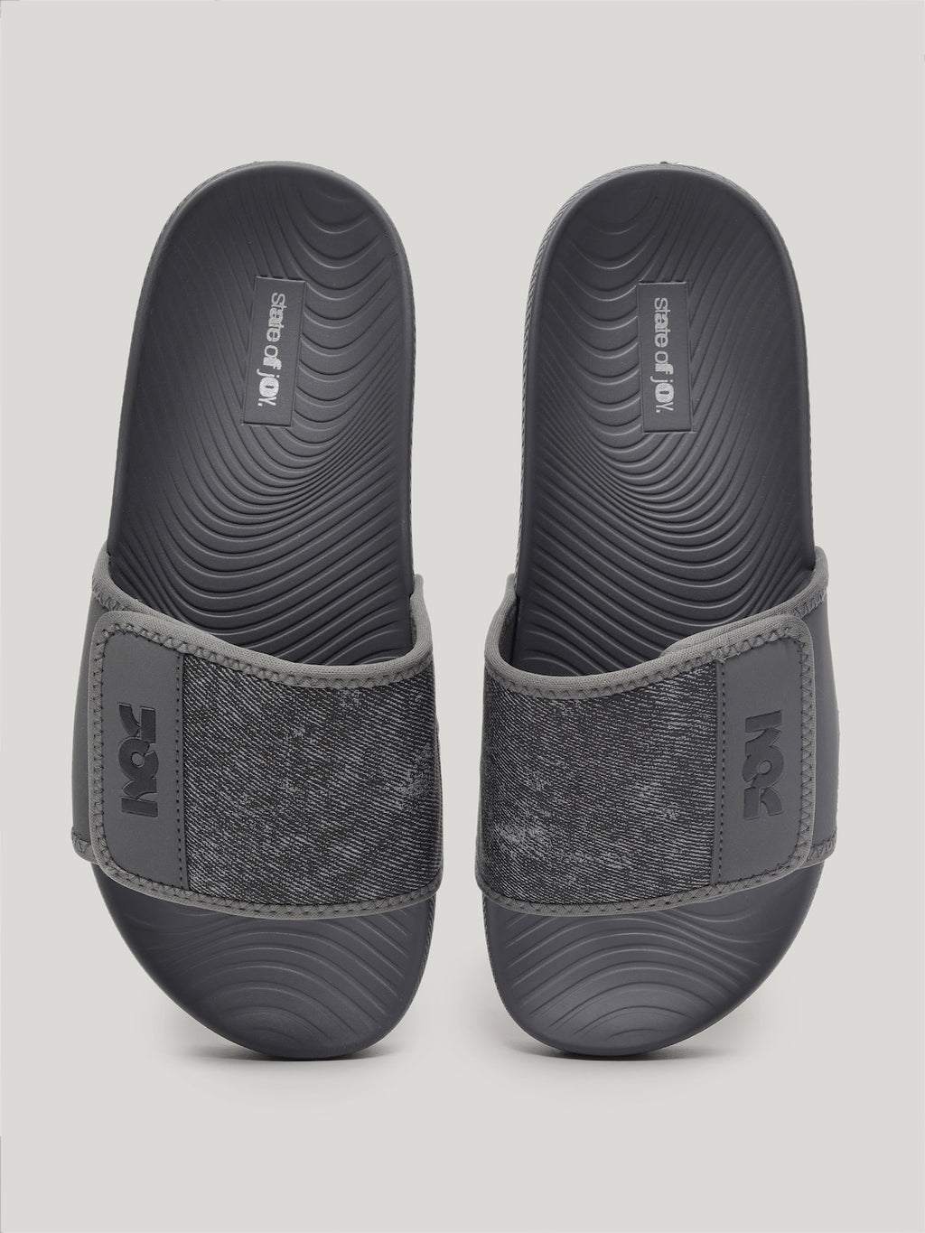 JMS032 - Men's Slides Grey
