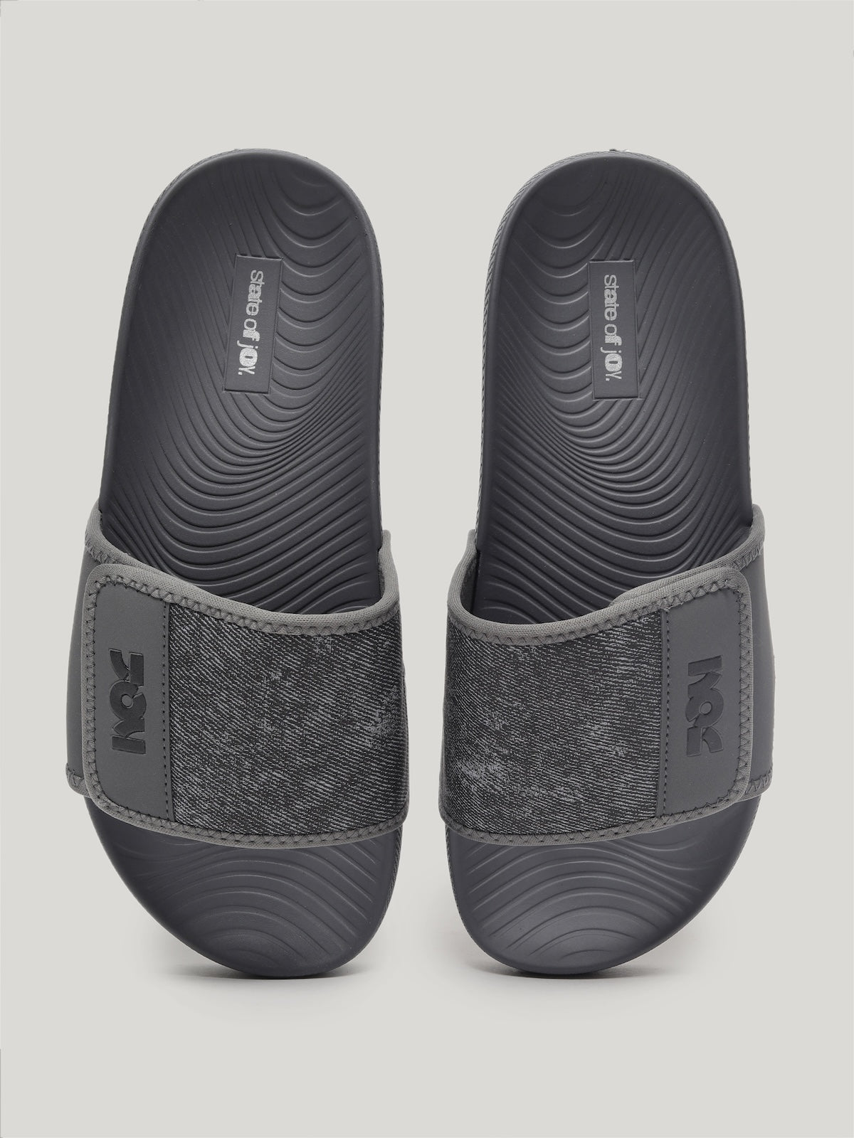 JMS032 - Men's Slides Grey