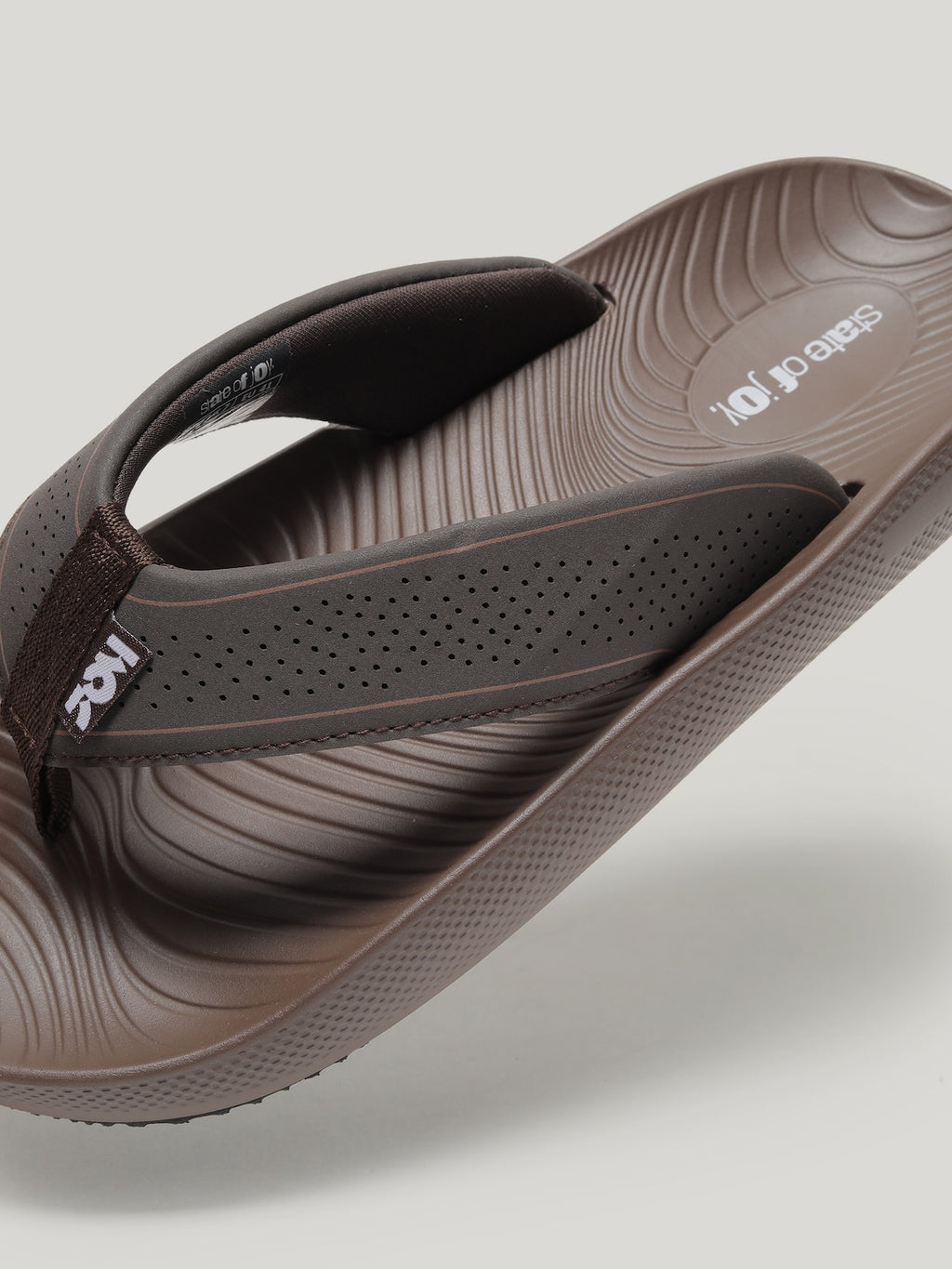 JMS037 - Men's Flip Flops Charcoal