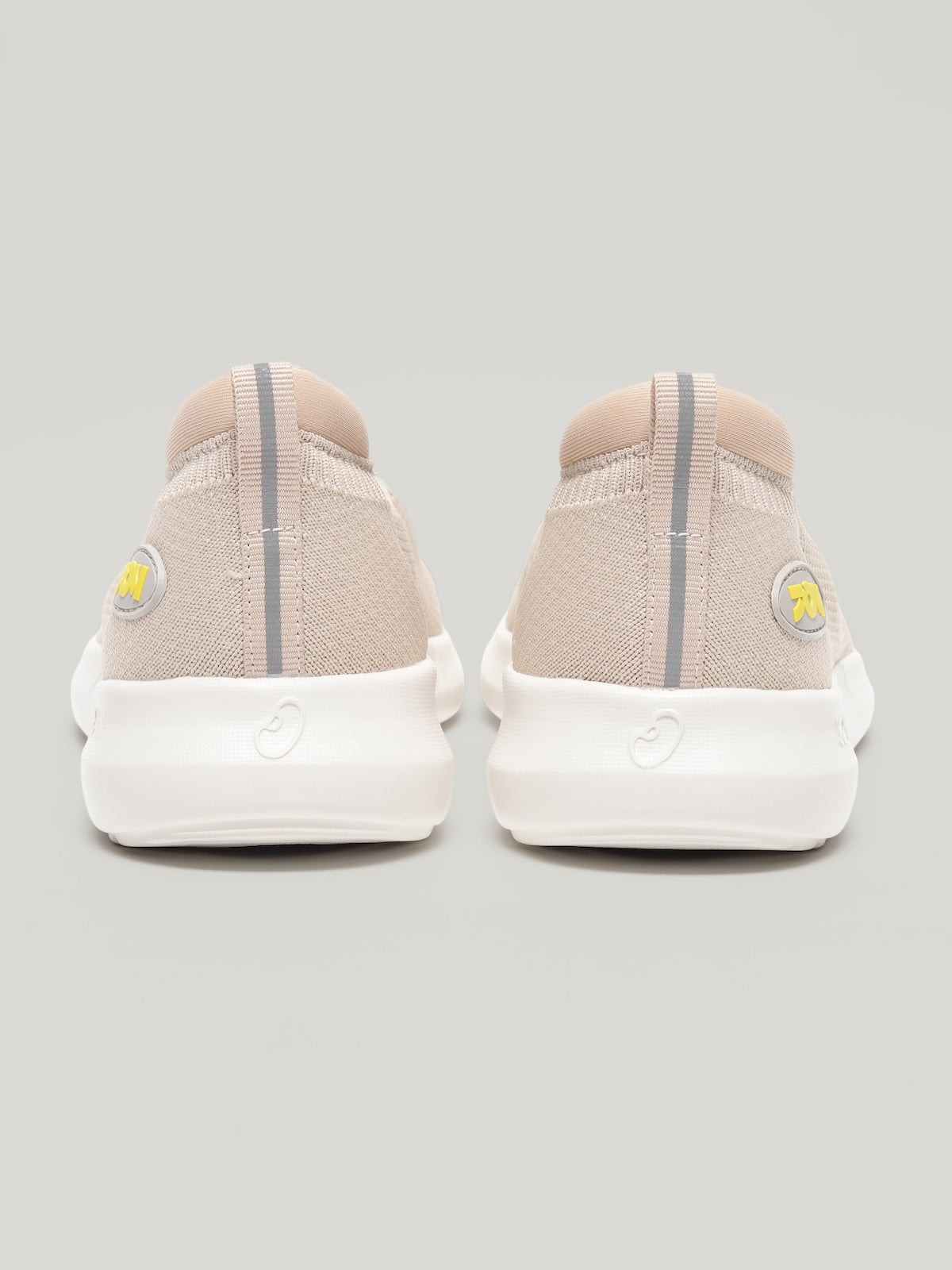 JW039 - Women's Slip On Shoes Beige